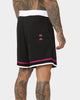 Kappa Authentic Hubert Shorts Black Onyx/Bright Pink