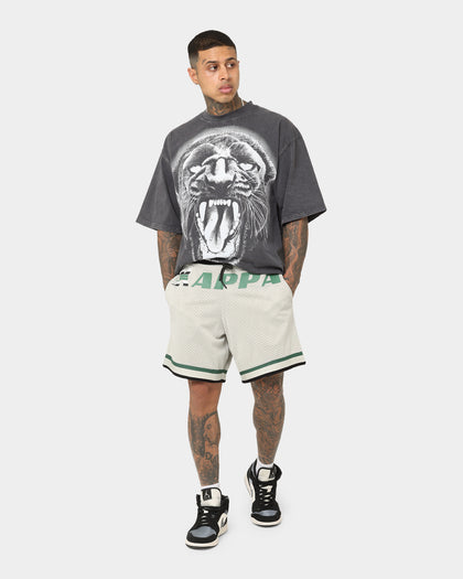 Kappa Authentic Hubert Shorts Grey Lt/Black Onyx