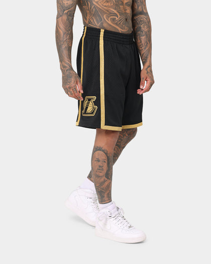 Mitchell & Ness Los Angeles Lakers 'Black Gold' Swing Shorts Black/Gold