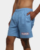 X-Large X Chris Pyrate Beach Shorts Light Blue