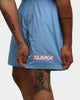 X-Large X Chris Pyrate Beach Shorts Light Blue