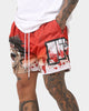 Goat Crew X Baki Hanma Baki Mesh Shorts Burnt Orange