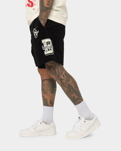 Mitchell & Ness Chicago Bulls Varsity Corduroy Shorts Black