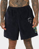 Mitchell & Ness Los Angeles Lakers Varsity Corduroy Shorts Midnight Navy