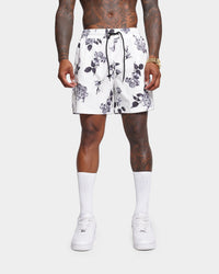 XXIII Milo Floral Shorts White