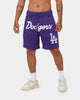 New Era Los Angeles Dodgers Basketball Shorts Purple