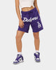 New Era Los Angeles Dodgers Basketball Shorts Purple