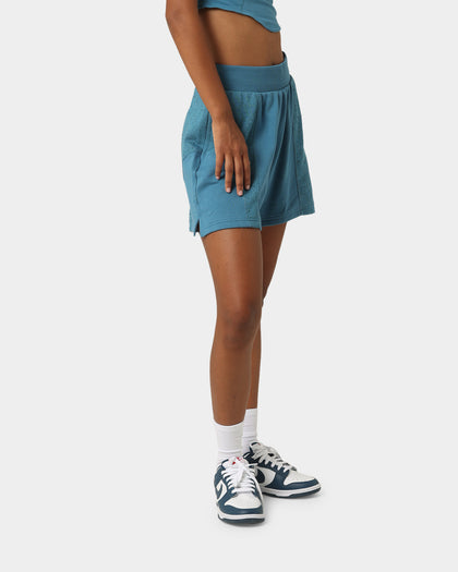 Reebok Women's Varsity High-Rise Shorts Moon Grey