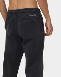 Mitchell & Ness Chicago Bulls Neon Champs Sweat Pants Faded Black