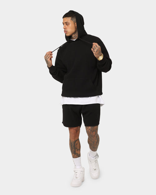 Saint Morta Waffle Shorts Black