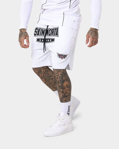 Saint Morta Pro Racing Basketball Shorts White