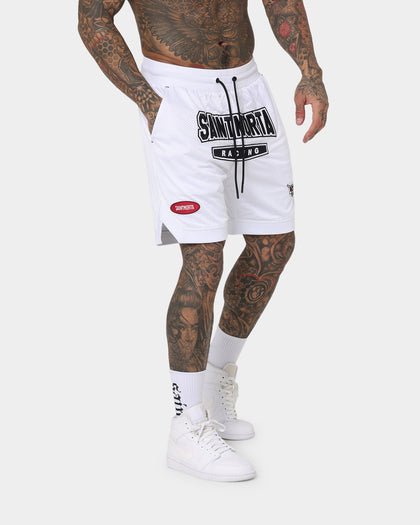 Saint Morta Pro Racing Basketball Shorts White