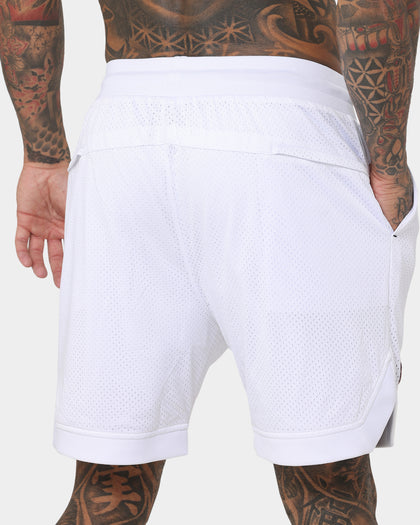 Saint Morta Pro Racing Basketball Shorts White