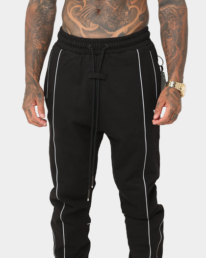 The Anti Order Neon Flux Track Pants Black/Reflective