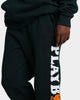 Playboy By Culture Kings Wordmark Track Pants Pine Green