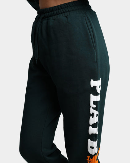 Playboy By Culture Kings Wordmark Track Pants Pine Green