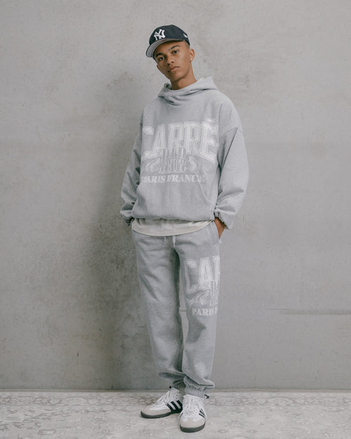 Carre Champs Baggy Sweat Pants Grey Marle