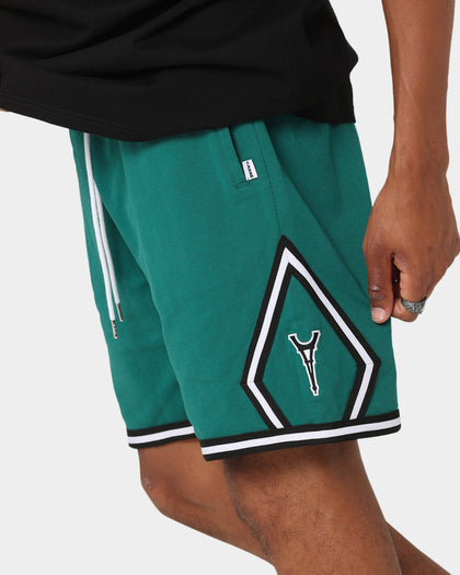 Carré Champs Fleece Ball Shorts Deep Teal