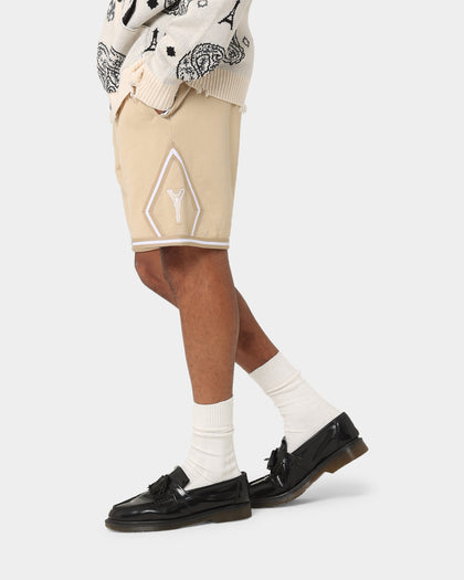 Carré Champs Fleece Ball Shorts Stone