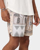 Carré Bandana Ultra Mesh Shorts Stone