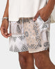 Carré Bandana Ultra Mesh Shorts Stone