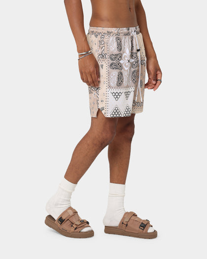 Carré Bandana Ultra Mesh Shorts Stone