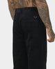 Fred Perry Cropped Corduroy Trousers Navy
