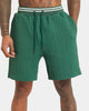 XXIII Danny Knit Shorts Dark Green