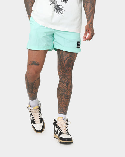 Calvin Klein Medium Drawstring Swim Shorts Clear Lagoon