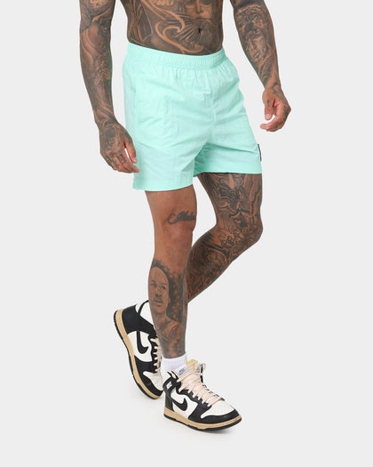 Calvin Klein Medium Drawstring Swim Shorts Clear Lagoon