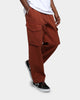 X-Large Overdyed Cargo Pants Brown