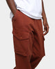 X-Large Overdyed Cargo Pants Brown