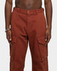 X-Large Overdyed Cargo Pants Brown