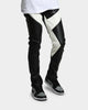 MNML S192 Leather Pants Black/White