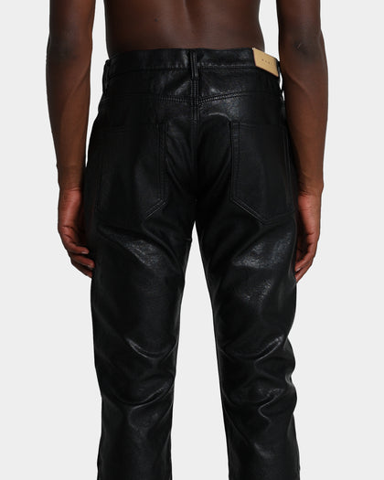 MNML S252 Flame Denim Pants Black/Black