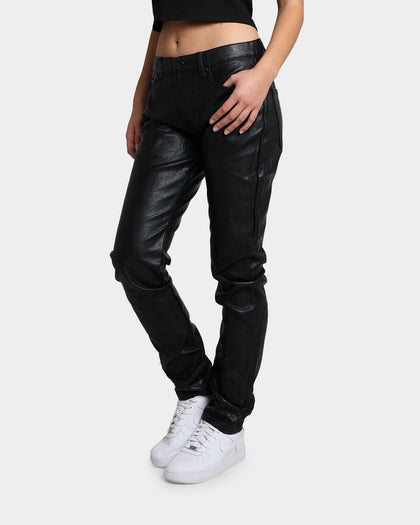 MNML S252 Flame Denim Pants Black/Black
