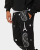 Carré Big Bandana Knitted Sweatpants Black