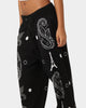 Carré Big Bandana Knitted Sweatpants Black