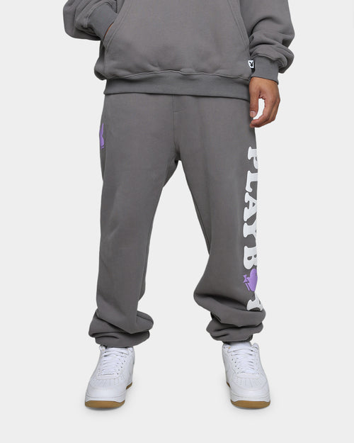 Playboy By CK Wordmark Trackpants Grey