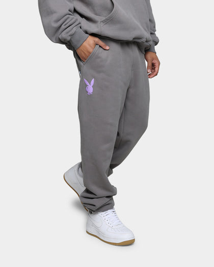 Playboy By CK Wordmark Trackpants Grey
