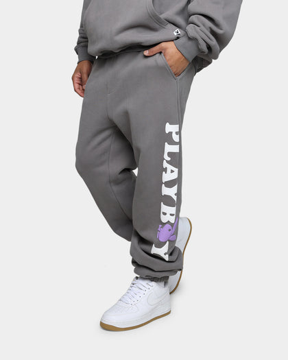 Playboy By CK Wordmark Trackpants Grey