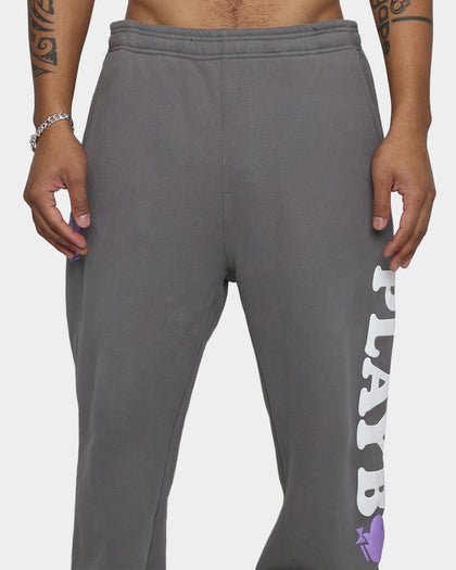 Playboy By CK Wordmark Trackpants Grey