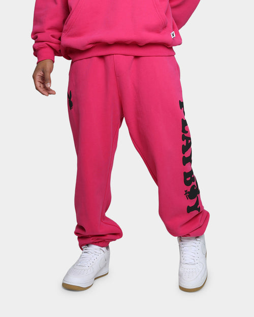 Playboy By CK Wordmark Trackpants Pink