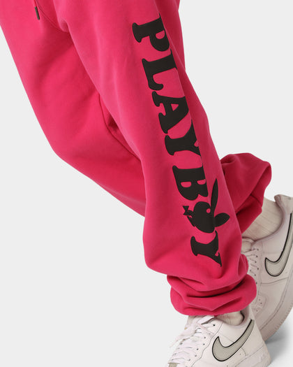 Playboy By CK Wordmark Trackpants Pink