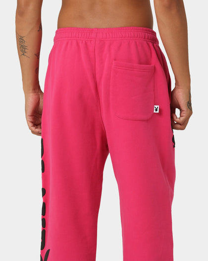 Playboy By CK Wordmark Trackpants Pink