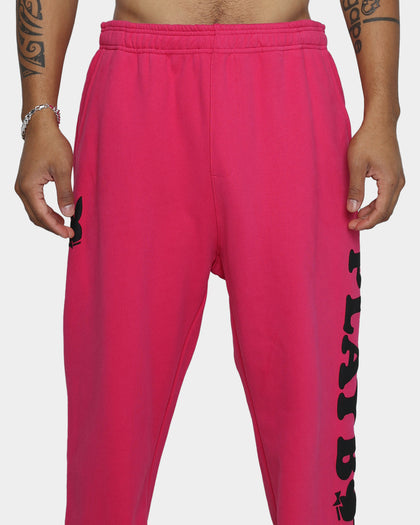 Playboy By CK Wordmark Trackpants Pink