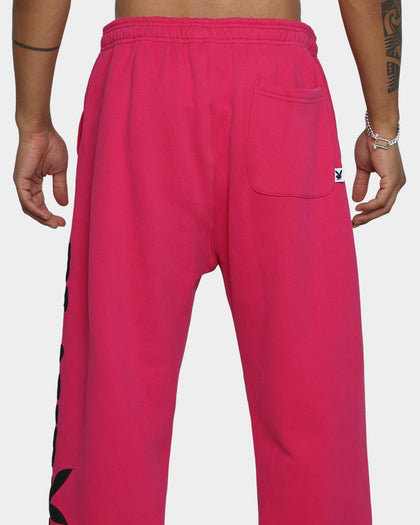 Playboy By CK Wordmark Trackpants Pink