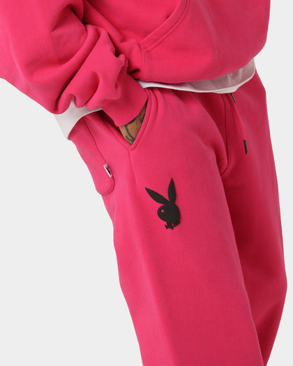 Playboy By CK Wordmark Trackpants Pink