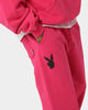 Playboy By CK Wordmark Trackpants Pink