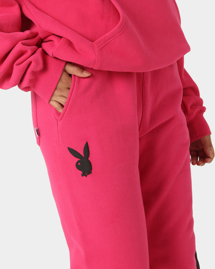 Playboy By CK Wordmark Trackpants Pink